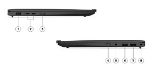 Ports & Slots ThinkPad X1 Carbon Gen 12 (14, Intel)
