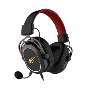 HAVIT GAMENOTE Gaming Headphones - Black/Red |